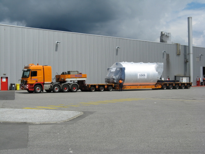 delivery of boiler